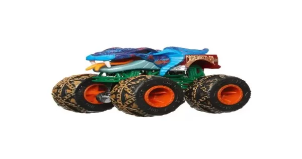 Carrinho Hot Wheels Monster Truck Cagerattler Htm45 Mattel GAMES