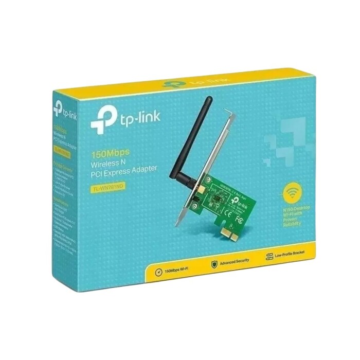 Placa De Rede Wireless Pci E 150Mbps Tl Wn781Nd Novo GAMES ELETRONICOS