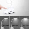 Abajur Mesa Led 2.8w Flexível Recarregável Td-03 Com Fio