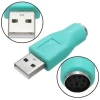 Adaptador Conector USB X PS2 Fêmea Le-5520 Lelong
