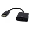 Adaptador Displayport Macho Para Hdmi Fêmea Cor Preto