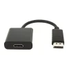 Adaptador Displayport Macho Para Hdmi Fêmea Cor Preto