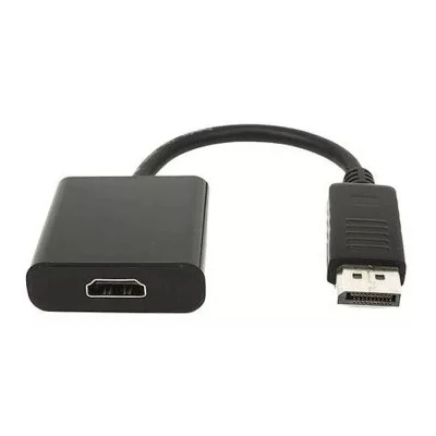 Adaptador Displayport Macho Para Hdmi Fêmea Cor Preto