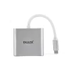 Adaptador Dock Station Hub Usb-C 3 Em 1 Ekaza Novo