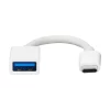 Adaptador Hp Usb 3.0 Para Usb-C DHC-TC105 Branco Novo