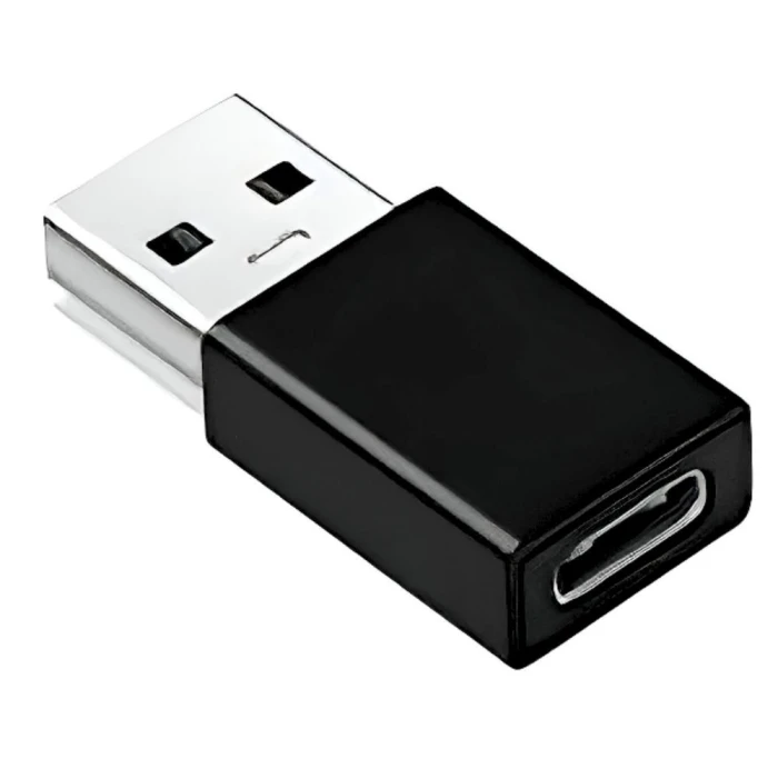 Adaptador OTG 3.0 Tipo C Fêmea x USB Macho AT-TPC