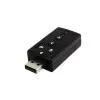 Adaptador Placa De Som Usb Novo