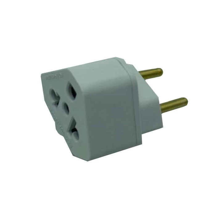 Adaptador Tomada Universal 2P 10A YA196SA Branco Com NF