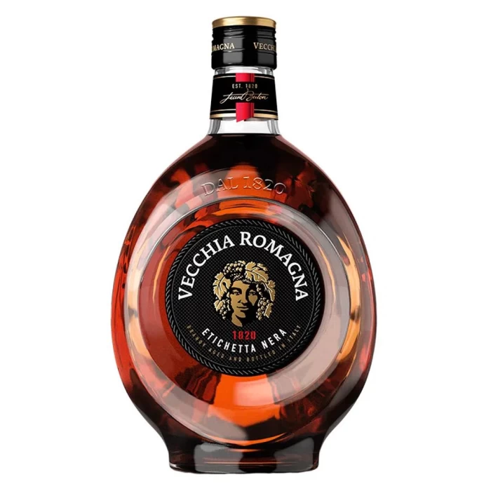 Aguardente Brandy Vecchia Romana 1820 Etichetta Nera 700ml