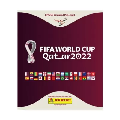 Álbum De Figurinhas Copa Do Mundo 2022 Capa Mole Novo