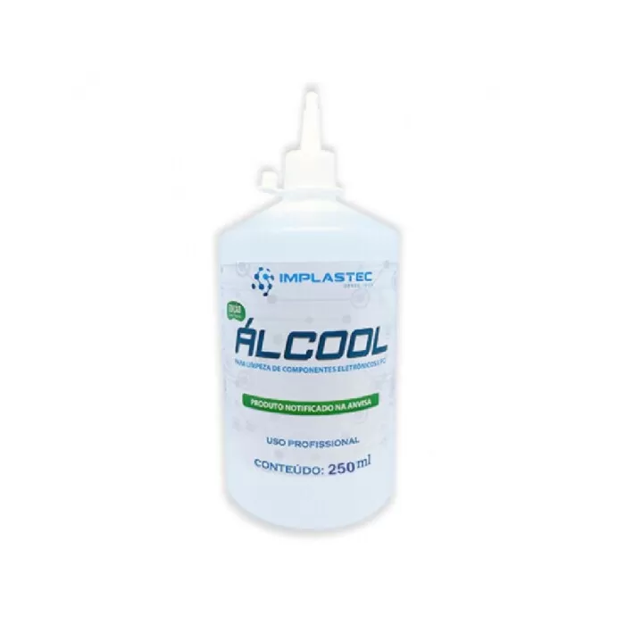 Álcool Para Limpeza De Eletronicos Implastec 250Ml