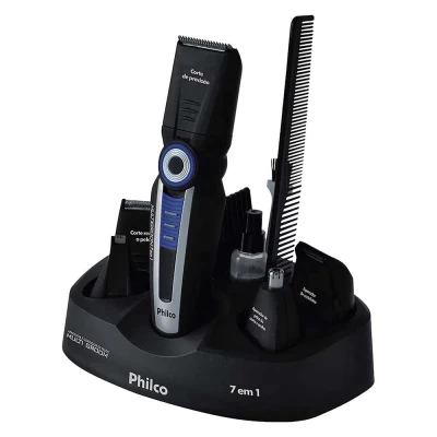 Aparador de Pelos Multi Groom 7 Em 1 Bivolt Philco