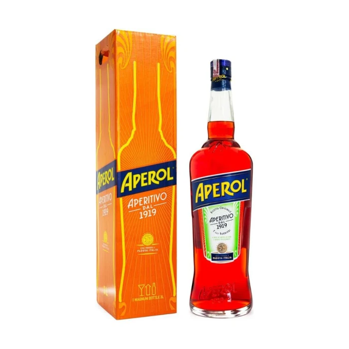 Aperitivo Aperol Italiano 1919 3 Litros Com Caixa
