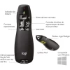 Apresentador Sem Fio Logitech R400 com Laser