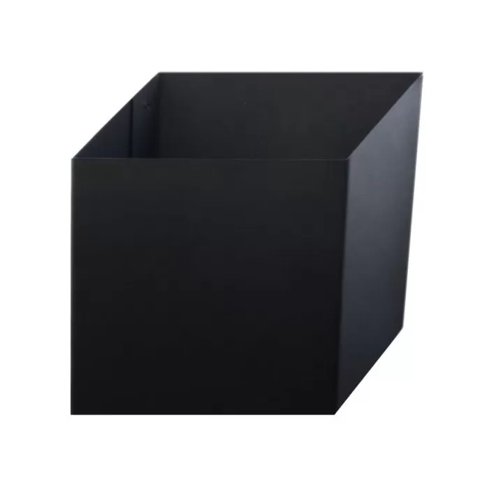 Arandela Cubo 3D Preto 60W Bivolt Blumenau