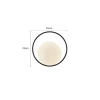 Arandela De Led Niza 6W 3000K Cor Preta 2720 Mb Decor