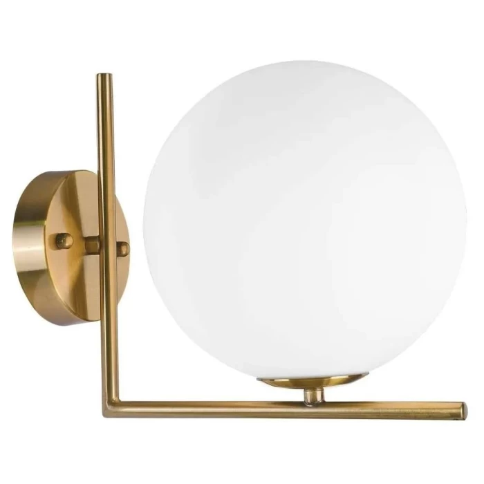 Arandela Dubai Dourado Globo Médio 1x G9 Blumenau