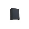 Arandela Fussen Fechada 10x13cm Com 2XG9 2,5W 2700K Preto