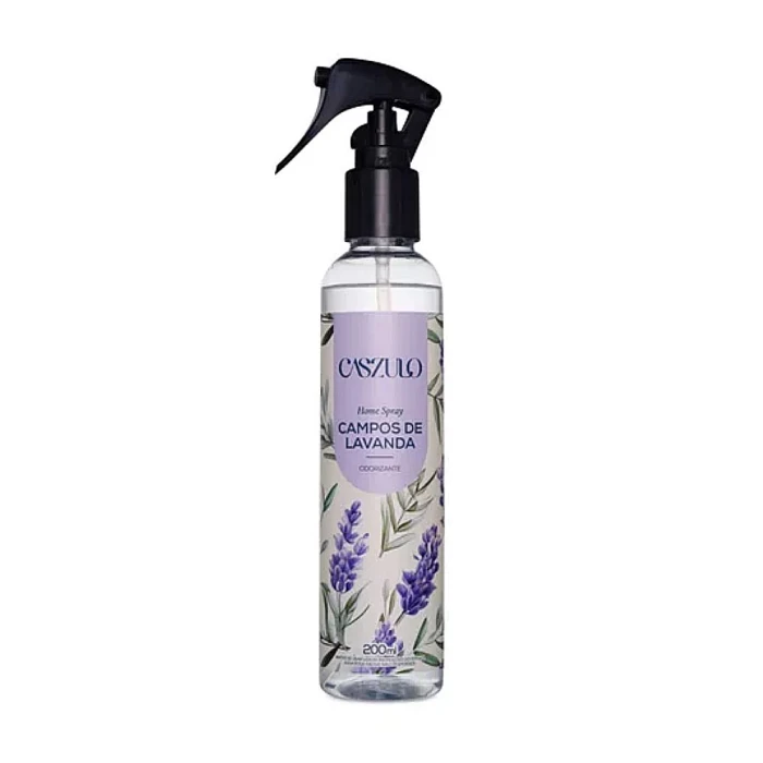 Aromatizador Home Spray Campos De Lavanda Caszulo 200ml