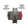 Autotransformador Slim 3000VA 20A Premium Bivolt Force Line