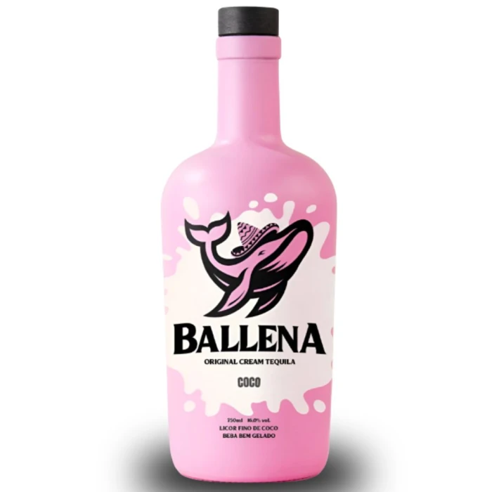 Ballena Licor De Coco Com Tequila 750Ml
