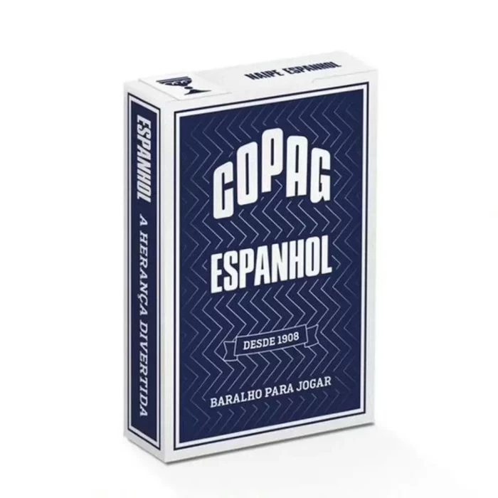 Baralho Copag Espanhol Azul Para Truco