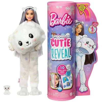 Barbie Color Cutie Reveal Magica de inverno Ursinho Polar