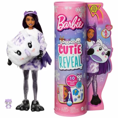 Barbie Color Cutie Reveal Magica de inverno Coruja