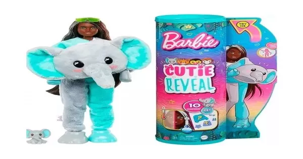 Barbie Cutie Reveal - Série Selva - Mattel