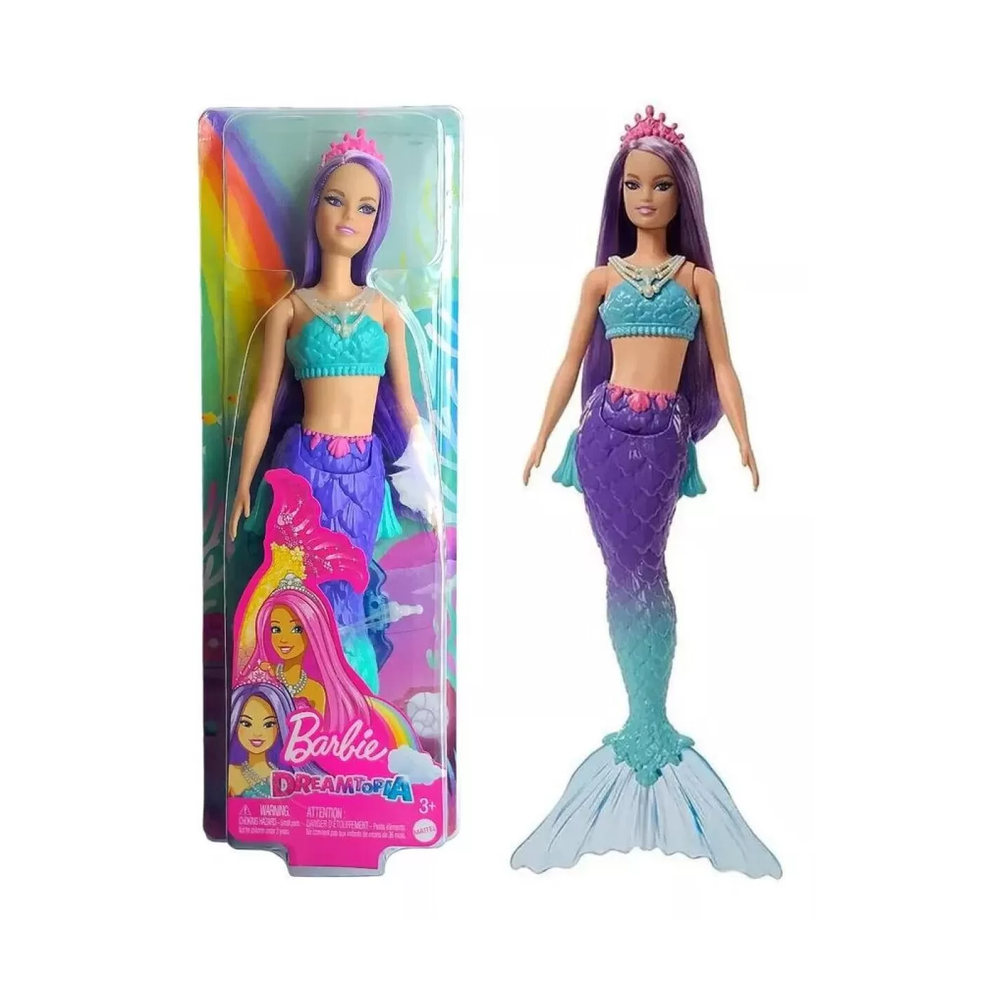 Boneca Barbie Fantasy Sereia Básica - Mattel