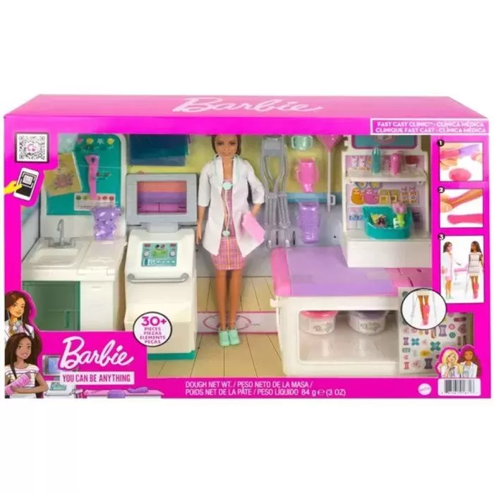 Barbie Profissoes Clinica Medica 30pç Gtn61 - Mattel