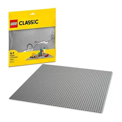 Base De Construção Cinzenta Lego Classic 10701 Novo