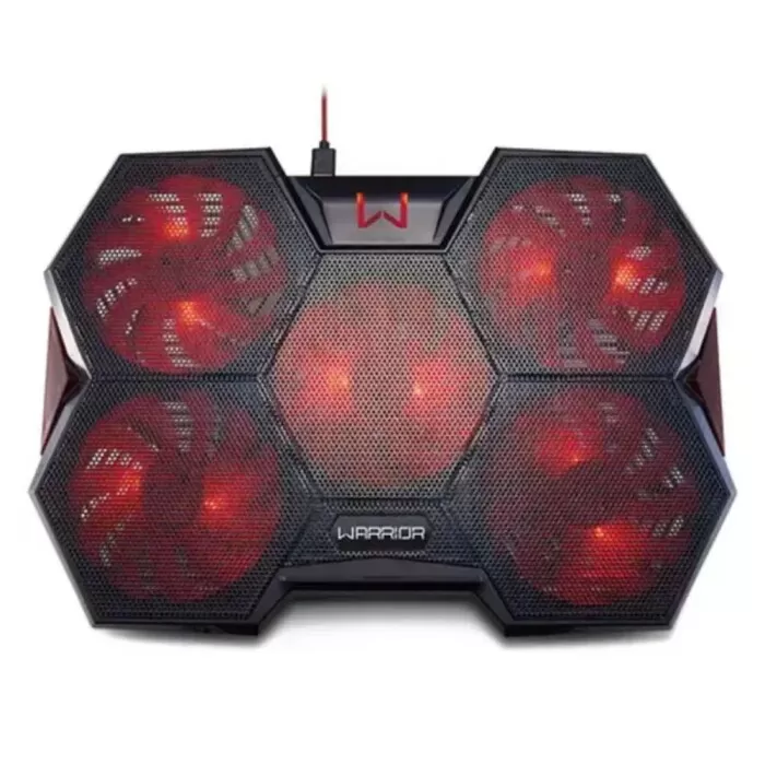 Base Para Notebook Lothaire Gamer Led Vermelho Novo