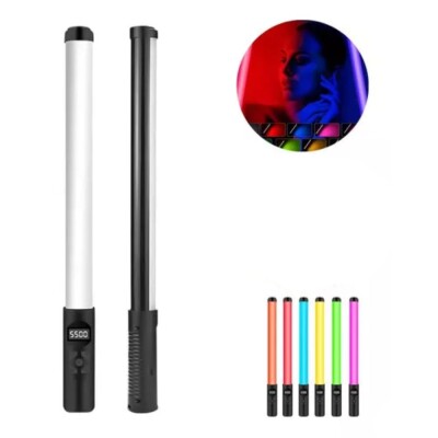 Bastão De Led Luz RGB Recarregável Light Stick BJ-040