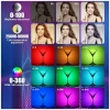 Bastão De Luz LED Recarregável LEY-2108 C/ Controle RGB