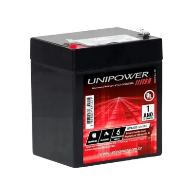 Bateria 12V 5,0Ah Unipower Novo