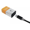 Bateria 9V 500MaH Recarregável Com Saída Tipo-C Green