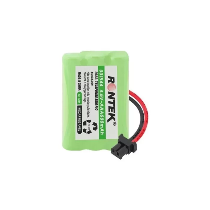 Bateria Para Telefone Sem Fio 3.6v 600Mah AAA Rontek