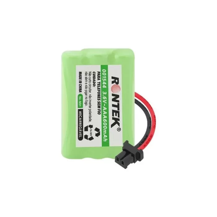 Bateria Recarregável P/ telefone 3,6V 350mAh AAA 33345 Rotek