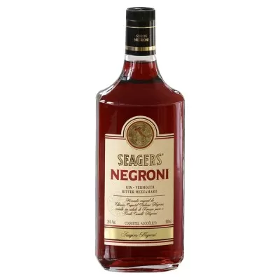 Bebida Gin Coquetel Seagers Negroni 1 Litro