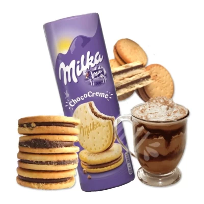 Biscoito De Chocolate Milka Choco Creme 260G