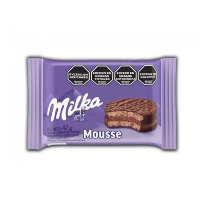 Biscoito Milka Alfajor De Mousse Chocolate 42G