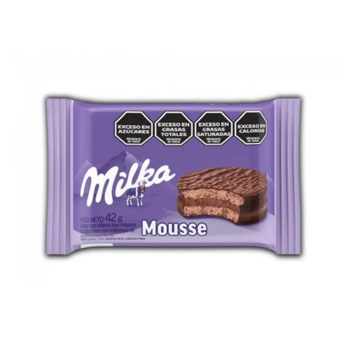 Biscoito Milka Alfajor De Mousse Chocolate 42G