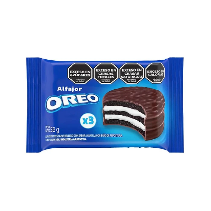 Biscoito Milka Alfajor Triplo Oreo 56 Gramas