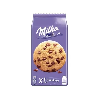 Biscoito Milka Xl Cookies Choco 184G