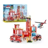 Blocos De Montar Max Fire Adventure Bombeiros Com 976 Peças