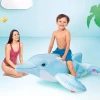 Boia Inflável Golfinho Pequeno Azul Infantil - 58535 Intex