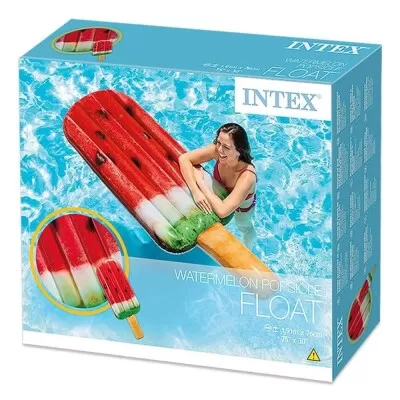 Boia Inflável Para Piscinas Picolé Intex Novo