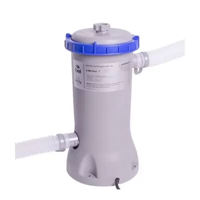 Bomba De Filtragem Para Piscina Bel 2000L Branca 220V Novo