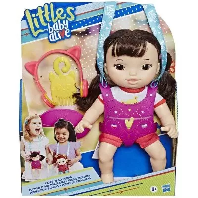Boneca Baby Alive Littles Estilosa C/ Acessórios Asiática